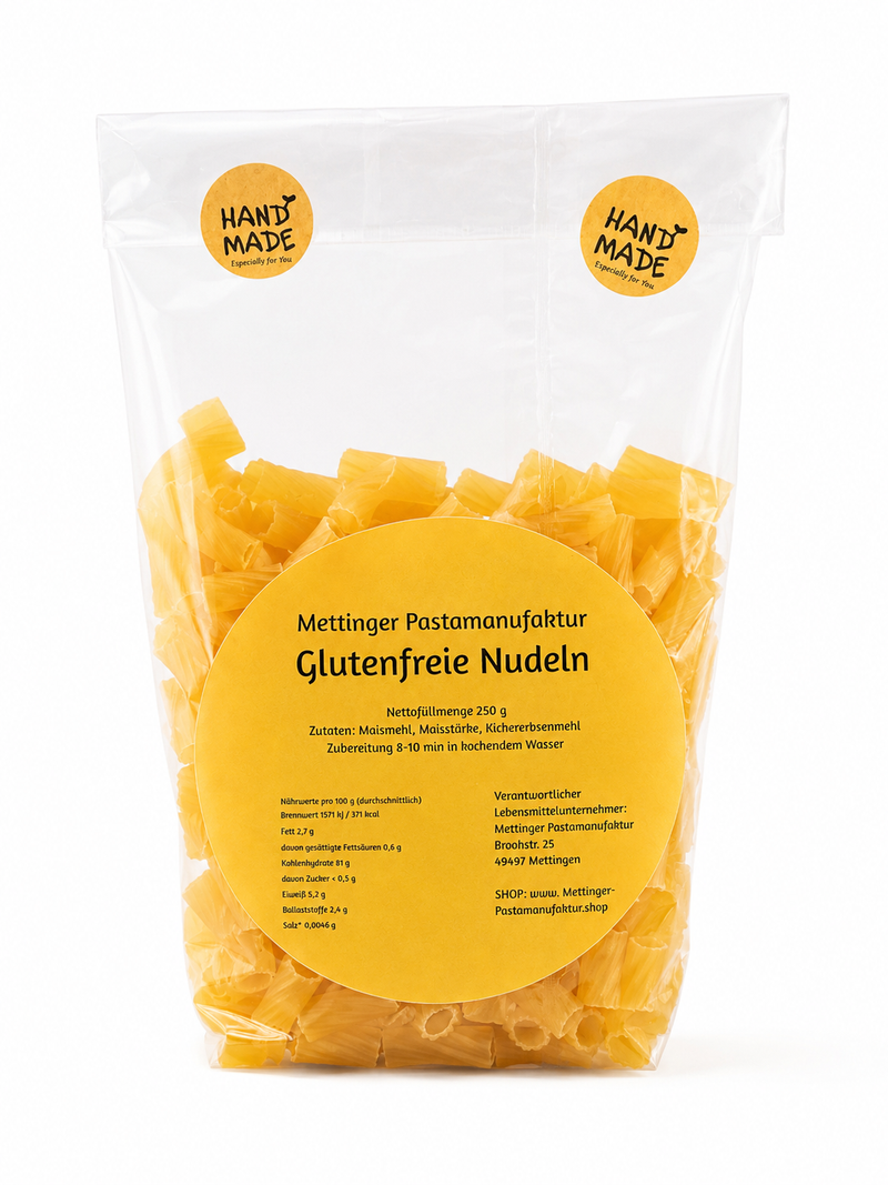 Glutenfreie Spirelli