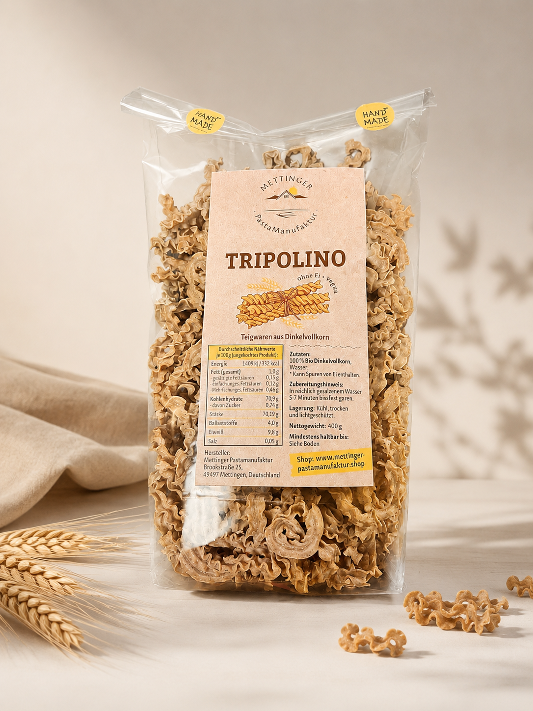 Dinkel mit Ei Tripolino