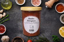 Rinder-Bolognese im Glas